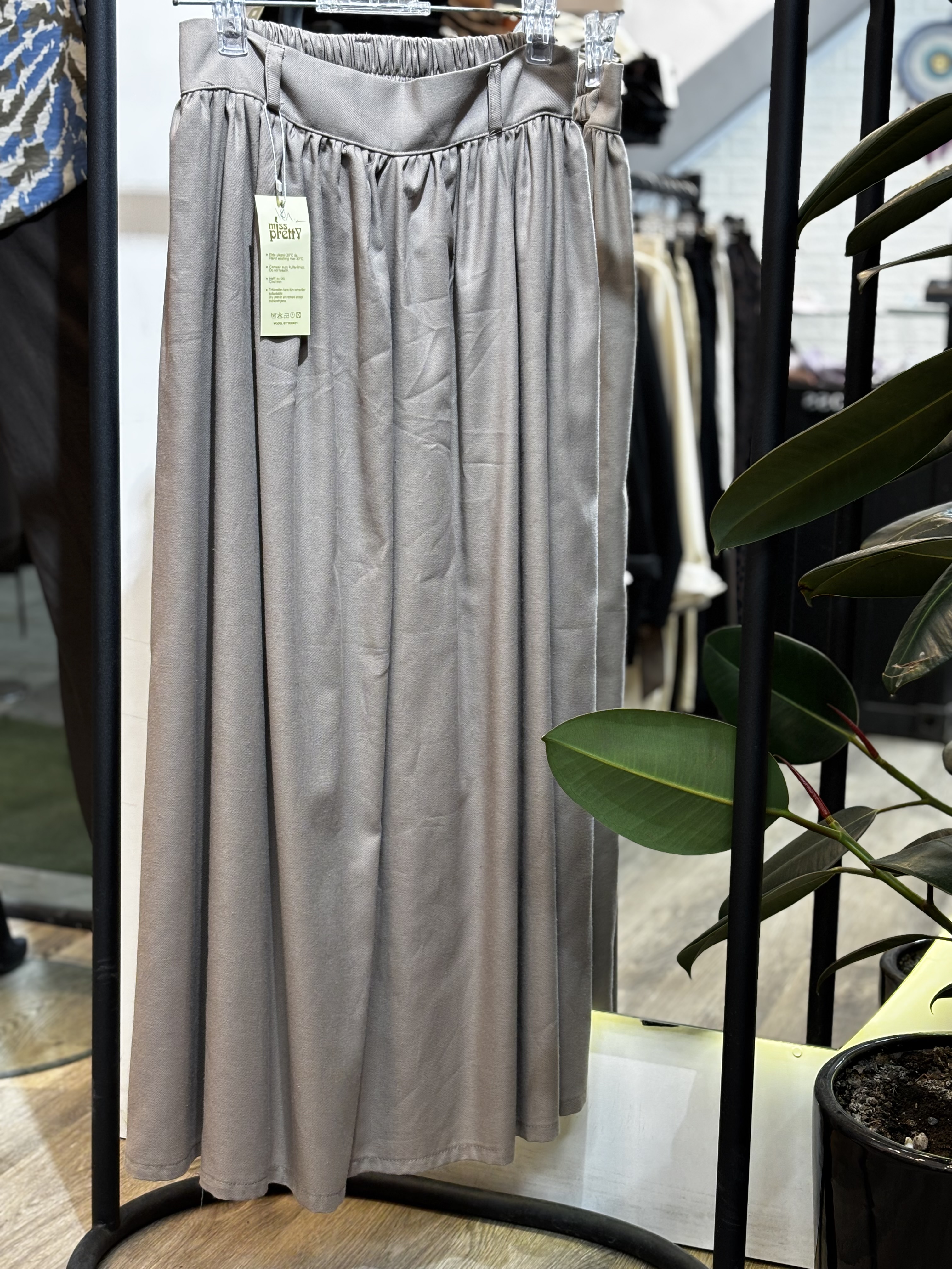 دامن پارچه کتان تابستونه